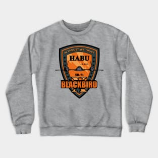 SR-71 Blackbird Habu Crewneck Sweatshirt